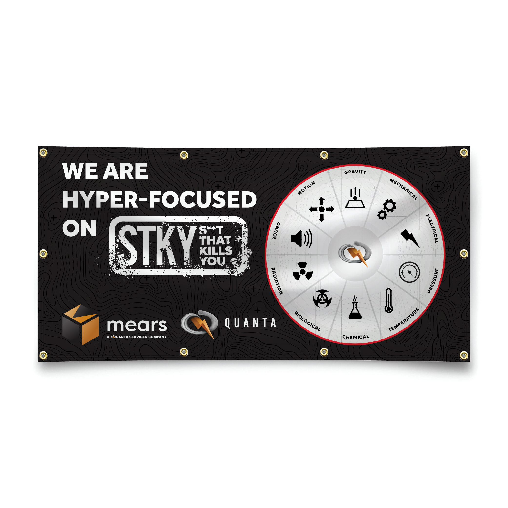 Mears STKY Banner - Black